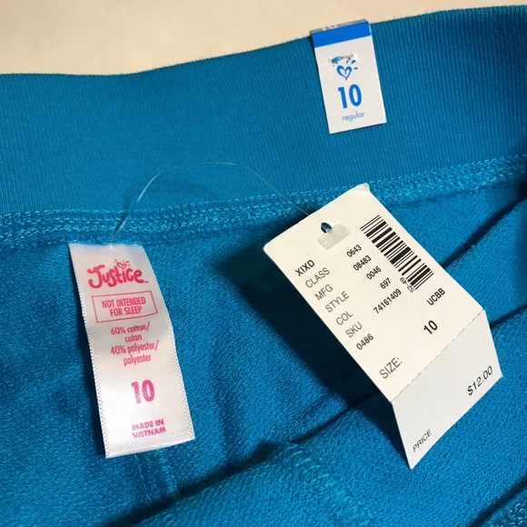 6 Justice Girls Shorts Bundle,mid-thigh size 10-12 - Picture 5 of 10